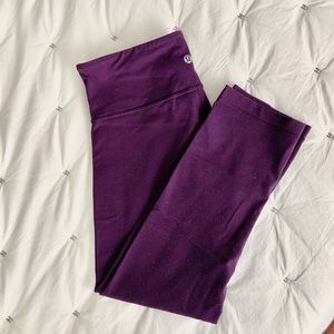 Lululemon Wunder Under Crop Leggings